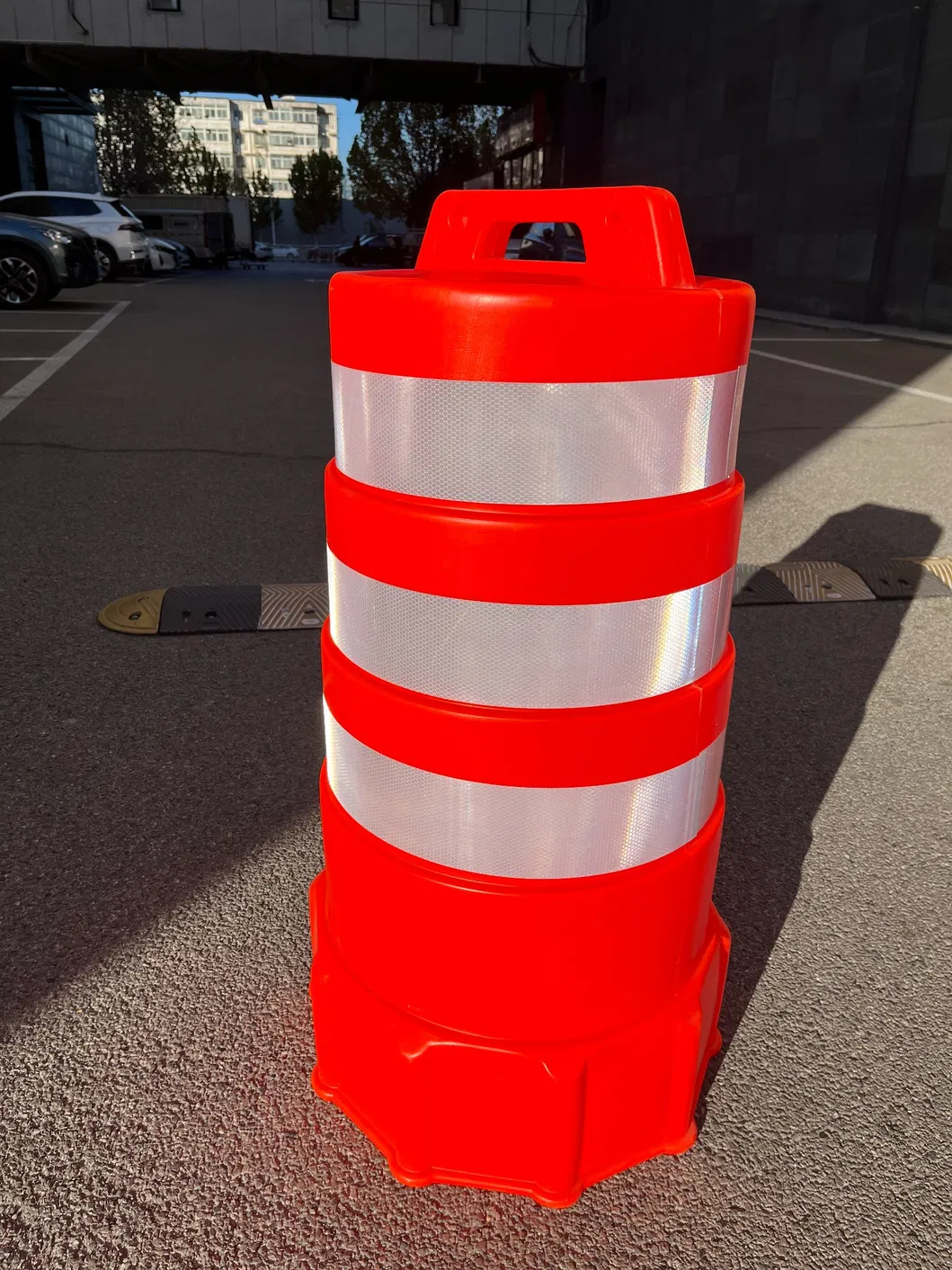 ถังจราจร PE ขายดีของ ROADSAFE, ถังกันกระแทก, ถังเตือนความปลอดภัยบนท้องถนน 3