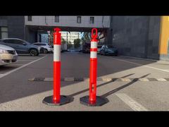 เสาแบ่งเลนจราจรแบบสะท้อนแสง 110 ซม. T-Top สำหรับความปลอดภัยทางถนน