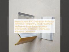 ผู้ผลิต PVC สะท้อนแสง เครื่องหมายบนถนนชั่วคราว สะท้อนแสง เครื่องหมายบนพื้นผิวถนนสำหรับเครื่องหมายปิดผนึกถนน การกำหนดขอบเขตชั่วคราว, เครื่องหมายกำหนดขอบเขตแบบมีกาว